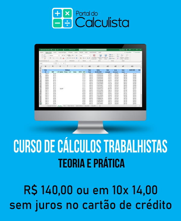 Curso de Cálculos Trabalhistas